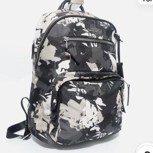 Gently used, Tumi Voyageur Nylon Backpack in African Floral Print